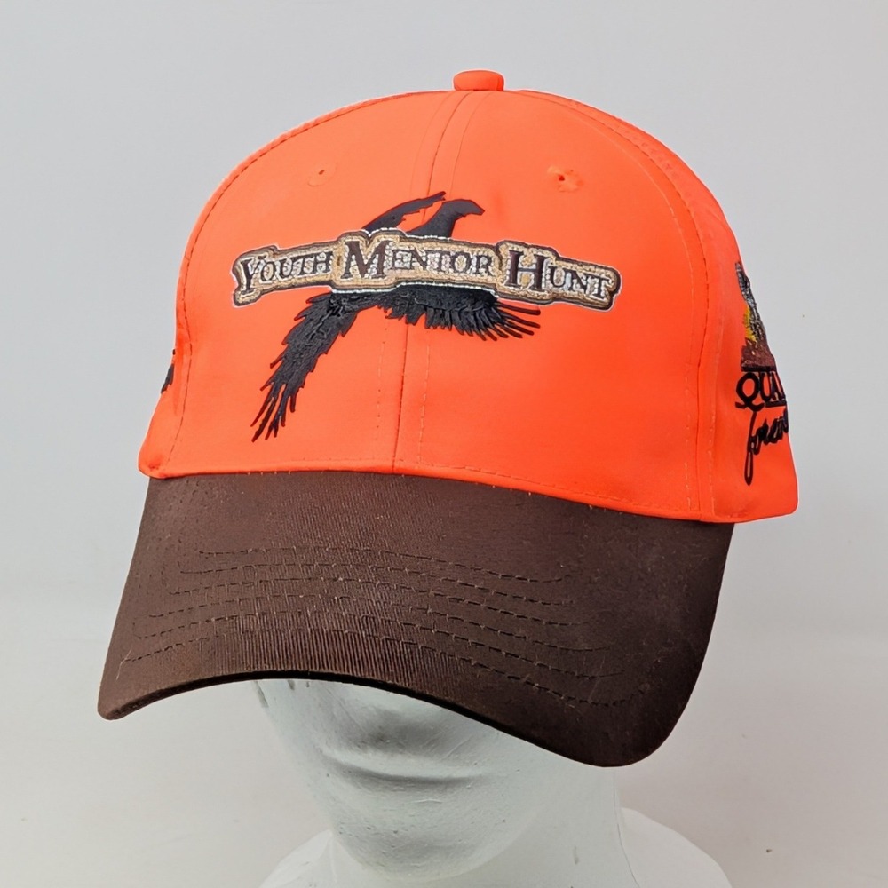 K-Products Nebraska Game Parks Youth Mentor Blaze Orange Pheasants Forever Hat